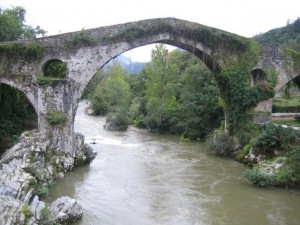 Nordspanien Römische Bürcke Cangas de Onis